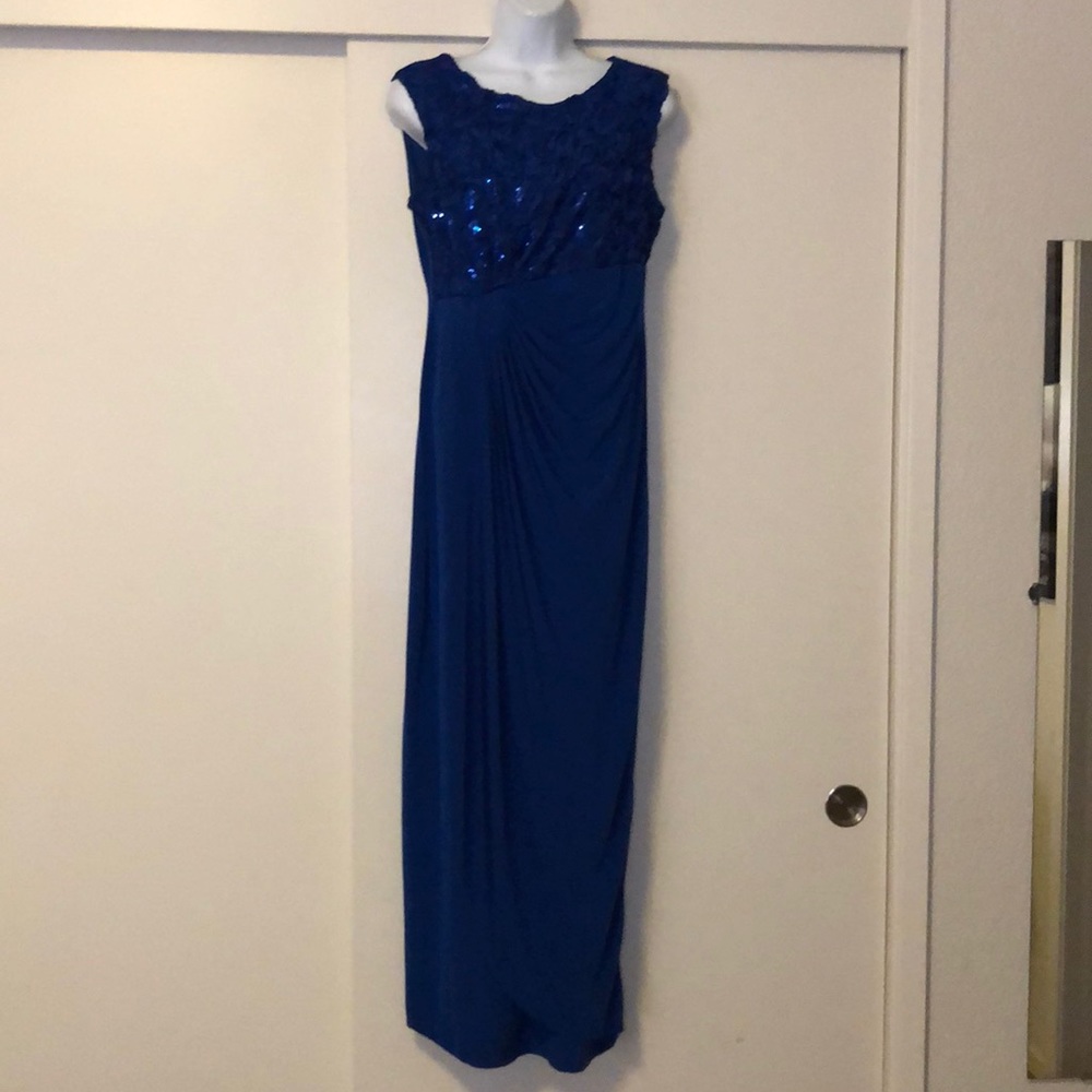 Blue formal dress